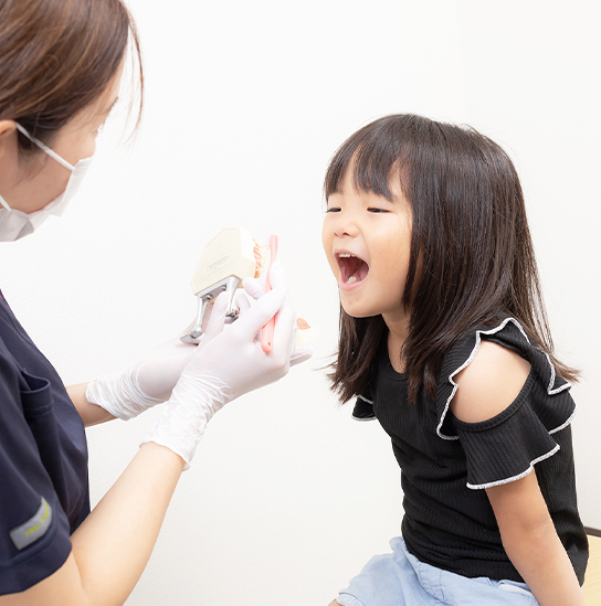 当院は未来のお子さんの歯並びを守る予防ケアを大切にしています。